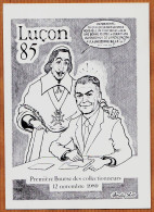 30564 / LUCON 85-Vendée Première Bourse Collectionneurs 12 Novembre 1989 DONKEY SHOT  Exemplaire N° 151/300 Exemplaires - Lucon
