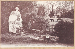 30659 / ⭐ ◉ Peu Commun MOUTIERS-sur-LAY 85-Vendée Grotte Fontaine SAINT-BRIS Lieu Pélerinage St-Bry Lisez Note Historiq - Other & Unclassified