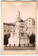 Foto Unbekannter Fotograf, Ansicht Genova - Genua, Monumento C. Colombo  - Lieux