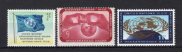 VERENIGDE NATIES-NEW YORK Yt. 101/103 MNH 1962 - Unused Stamps