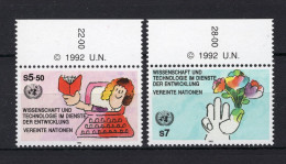 VERENIGDE NATIES-WENEN Yt. 147/148 MNH 1992 - Unused Stamps