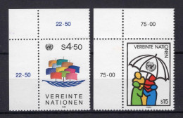 VERENIGDE NATIES-WENEN Yt. 49/50 MNH 1985 - Unused Stamps