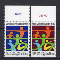 VERENIGDE NATIES-WENEN Yt. 45/46 MNH 1984 - Unused Stamps