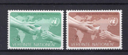 VERENIGDE NATIES-WENEN Yt. 32/33 MNH 1983 - Unused Stamps