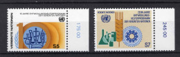 VERENIGDE NATIES-WENEN Yt. 21/22 MNH 1981 - Unused Stamps