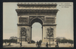AK Paris, L`Arc De Triomphe De L`Étoile, Mit Glitzersteinen  - Otros & Sin Clasificación