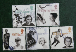 EUROPA CEPT Women (Mi 1647-1651) 1996 Used Gebruikt Oblitere ENGLAND GRANDE-BRETAGNE GB GREAT BRITAIN - Used Stamps
