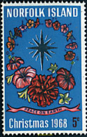 94808 MNH NORFOLK 1968 NAVIDAD - Norfolk Island