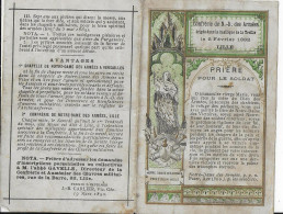 LILLE   1882   Prière Pour Le Soldat - Historical Documents