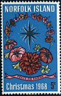 94808 MNH NORFOLK 1968 NAVIDAD - Norfolkinsel