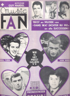MUSIC-FAN  NR 53 VAN  10 JULI 1965  - WILL TURA - VAN HIMST - VAN LOOY -ADAMO -  NEDERLANDS  (MF 53 ) - Sonstige & Ohne Zuordnung