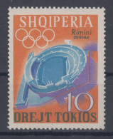 Albania Sport-olympic Games In Tokyo Mi#838 1964 MNH ** - Albanië