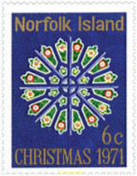 73537 MNH NORFOLK 1971 NAVIDAD - Ile Norfolk