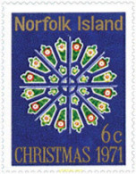 73537 MNH NORFOLK 1971 NAVIDAD - Isla Norfolk
