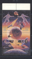 Russie 1992- International Space Year Block Of 4v - Unused Stamps