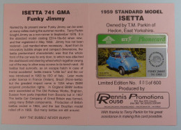 UK - BT - L&G - Micro Maniacs - 1959 Isetta - 309G - BTG204 - Ltd Ed - 600ex - Mint In Folder - BT Emissioni Generali