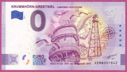 0-Euro XEMQ 1 2020 KRUMMHÖRN-GREETSIEL - CAMPENER LEUCHTTURM - Essais Privés / Non-officiels