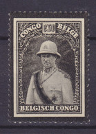 Belgian Congo 1934 Mi. 156, 1.50 Fr. Tod Von König Albert I., MH* - Unused Stamps