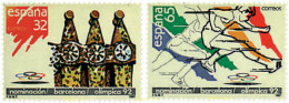 85157 MNH ESPAÑA 1987 25 JUEGOS OLIMPICOS VERANO BARCELONA 1992 - Unused Stamps