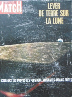 Paris Match N°1027 11 Janvier 1969 Lever De Terre Sur La Lune - Allgemeine Literatur