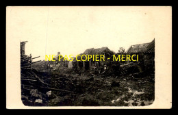 GUERRE 14/18 - FRONT DE L'OISE - MARS, AVRIL, MAI 1918 - CARTE PHOTO ORIGINALE - War 1914-18