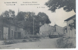 CPA-55- AUBREVILLE - Guerre 1914-15 - Après Les Bombardements  -TBE - - Autres & Non Classés