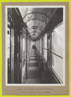 PHOTO ORIGINALE TRAINS Couloir Des Compartiments De 3ème Classe - Trains