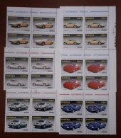 Romania 1999 - Ferraris , Block Of 4 , MNH , MI. 5450-5455 - Neufs