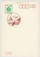 Japan / Nippon 1976, Ganzsachen-Karte Mit Sonderstempel Skilift - Altri & Non Classificati