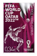 Cyprus 2022 FIFA World Cup Qatar Stamp MNH - 2022 – Qatar