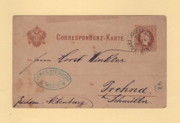 Autriche - Wien - Franz Josefs Quai - 1877 - Storia Postale