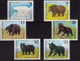 BULGARIA 1998 Bears MNH - Orsi