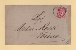 Autriche - Triest - 1885 - Covers & Documents