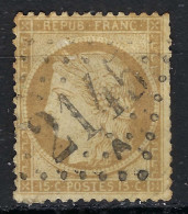 FRANCE Classique, B Obl. GC Des Villes Sur TP Isolés: GC 2145A (Lyon,1) Sur Y&T 59 - 1871-1875 Ceres
