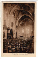 24 - MONPAZIER , Intérieur De L' Eglise - Cartes Postales Ancienne - Sonstige & Ohne Zuordnung