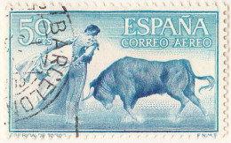 1960 - ESPAÑA - FIESTA NACIONAL TAUROMAQUIA - QUITE DE FRENTE - EDIFIL 1267 - Gebraucht