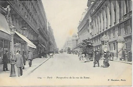 CPA Paris Perspective De La Rue De Rome - Paris (08)