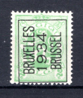 PRE270A MNH** 1934 - BRUXELLES 1934 BRUSSEL  - Typos 1929-37 (Lion Héraldique)