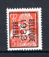 PRE261B MNH** 1933 - BELGIQUE 1933 BELGIE - Typografisch 1932-36 (Ceres En Mercurius)