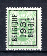 PRE245A MNH** 1931 - BELGIQUE 1931 BELGIE - Typos 1929-37 (Lion Héraldique)