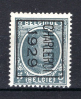 PRE191B MNH** 1929 - CHARLEROI 1929 - Typo Precancels 1922-31 (Houyoux)