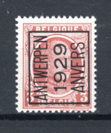 PRE183A MNH** 1929 - ANTWERPEN 1929 ANVERS - Typo Precancels 1922-31 (Houyoux)