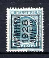 PRE177A MNH** 1928 - ANTWERPEN 1928 ANVERS - Tipo 1922-31 (Houyoux)