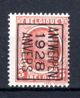 PRE165B MNH** 1928 - ANTWERPEN 1928 ANVERS - Typografisch 1922-31 (Houyoux)