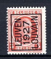 PRE153A MNH** 1927 - LEUVEN 1927 LOUVAIN - Sobreimpresos 1922-31 (Houyoux)
