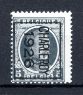 PRE142B MNH** 1926 - CHARLEROY 1926 - Typografisch 1922-31 (Houyoux)