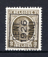 PRE135A MNH** 1926 - GENT 1926 GAND - Typografisch 1922-31 (Houyoux)