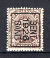 PRE130B-II MNH** 1926 - GENT 1926 GAND  - Typografisch 1922-26 (Albert I)
