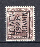 PRE131A MNH** 1926 - LEUVEN 1926 LOUVAIN - Typo Precancels 1922-26 (Albert I)