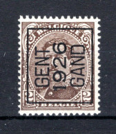 PRE130A-II MNH** 1926 - GENT 1926 GAND  - Typografisch 1922-26 (Albert I)